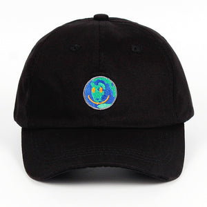 100% Cotton ASTROWORLD Dad Hat Happy Face Travis Scott Latest Album Astroworld Cap Travis $cott Embroidery Baseball Caps