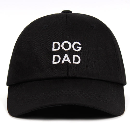 Dog Dad 100% Cotton Embroidered Snapback Hats Dad Hat Customized Handmade Mothers Day Pregnant Dog Mom Unisex Baseball Cap