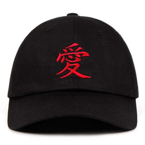 Gaara embroidery Dad Hat 100% Cotton Sabaku no Gaara Akatsuki Uchiha Naruto Baseball Caps Anime Snapback