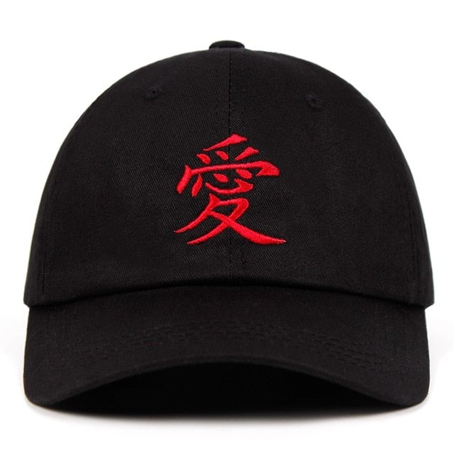 Gaara embroidery Dad Hat 100% Cotton Sabaku no Gaara Akatsuki Uchiha Naruto Baseball Caps Anime Snapback
